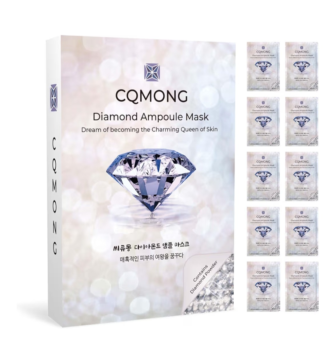 MASCARILLAS FACIALES DIAMANTE (10 UDS) - Imagen 2
